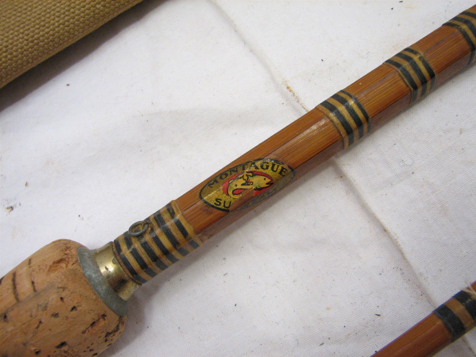 montague split bamboo rod