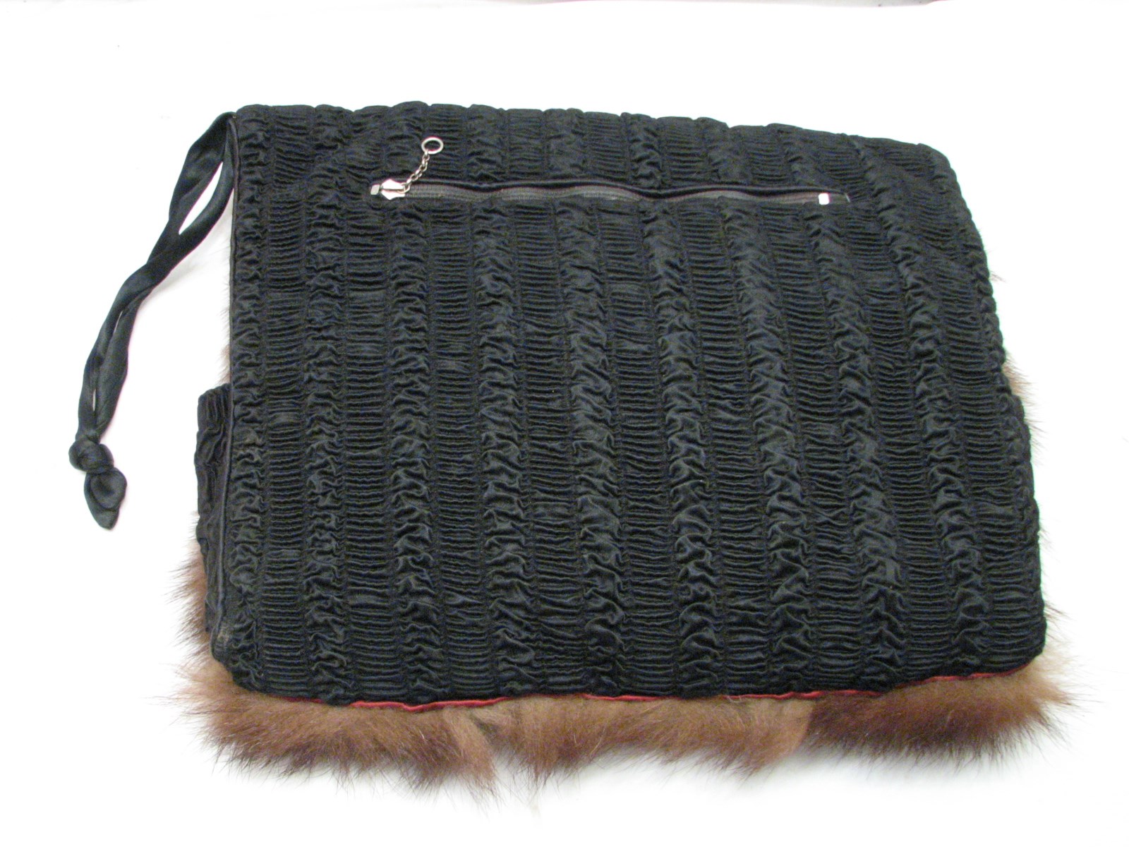 Vintage Mink Fur Ladies Muff Purse Hand Warmer Fancy Formal Dress Muffler Ebay