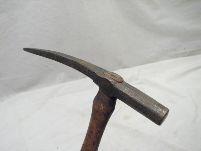 Antique Hand Forged Bungmill Pick Hammer Octagon Poll Wood Tool Cooper