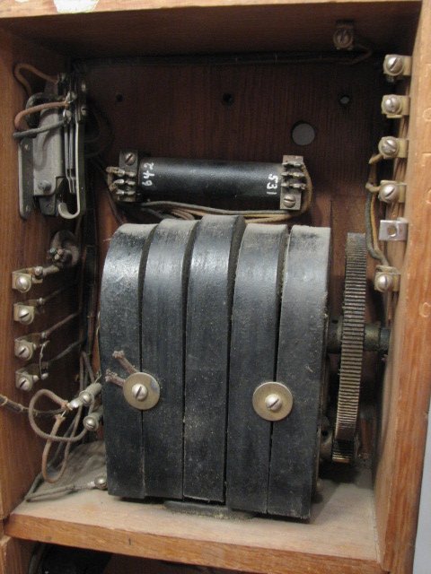   NORTHERN ELECTRIC KELLOGG OAK RINGER WALL TELEPHONE PHONE  