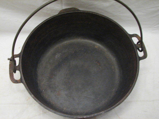 WAGNER NO.8 CAST IRON DRIP DROP ROASTER DUTCH OVEN POT  