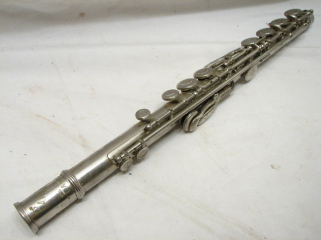 PAUL RENNE VINTAGE FLUTE WOODWIND MUSICAL INSTRUMENT  