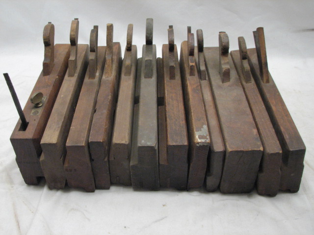 WOOD MOULDING PLANE MEGA LOT N TOOL SARGENT WILKINSON C.S.SEE SANDUSKY 