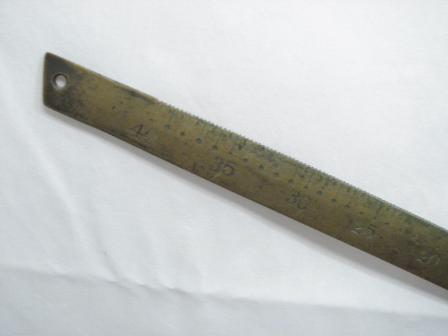 FAIRBANKS BOSTON BRASS BEAM BAR SCALE GRAIN FARM TOOL  