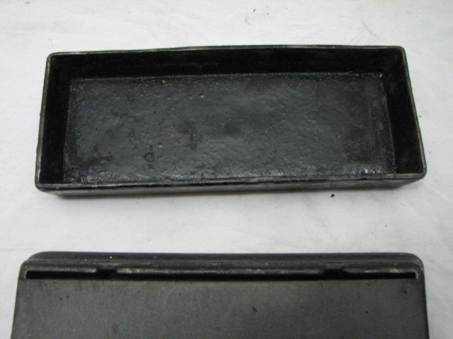 ORR & LOCKETT HARDWARE STORE AD WHET SHARPENING STONE CAST IRON BOX 