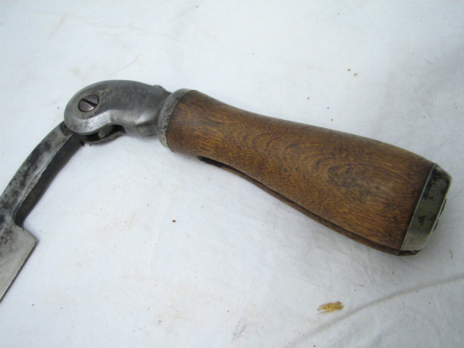 Antiue Folding Handle 1800s Pat Draw Knife Wood Working 