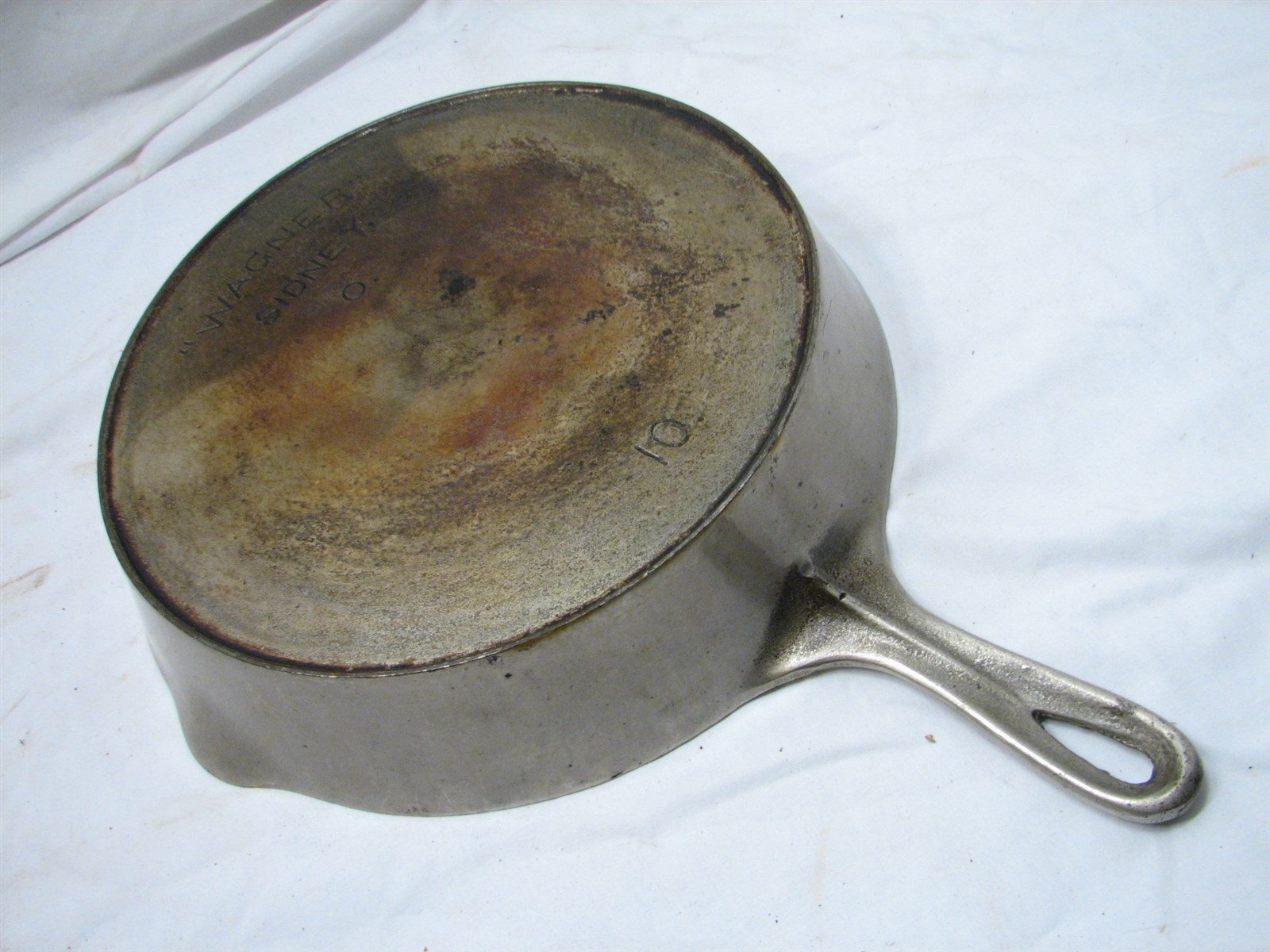 Vintage Wagner Cast Iron Skillet 10