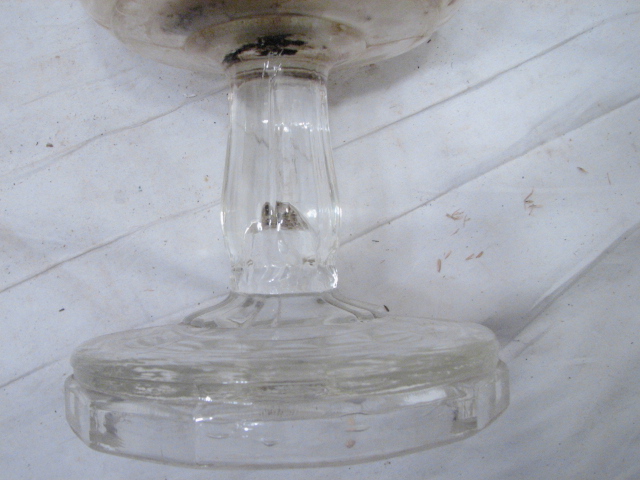 Vintage Aladdin Washington Drape Nu-Type Lamp Crystal Glass Kerosene Light Oil - Picture 6 of 10