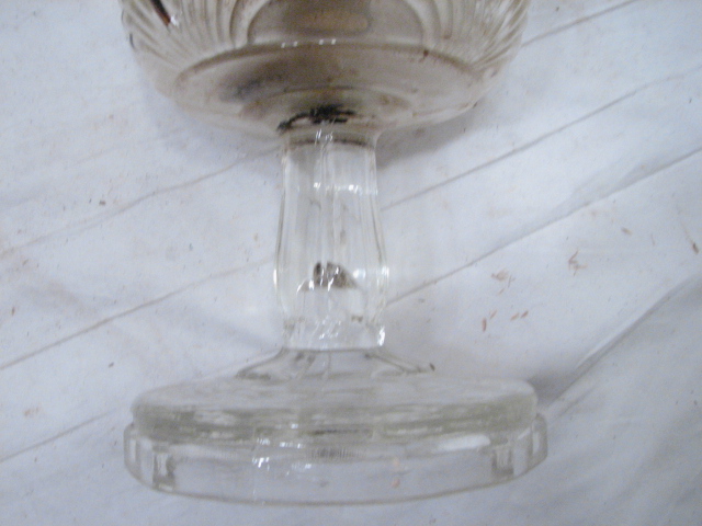 Vintage Aladdin Washington Drape Nu-Type Lamp Crystal Glass Kerosene Light Oil - Picture 8 of 10