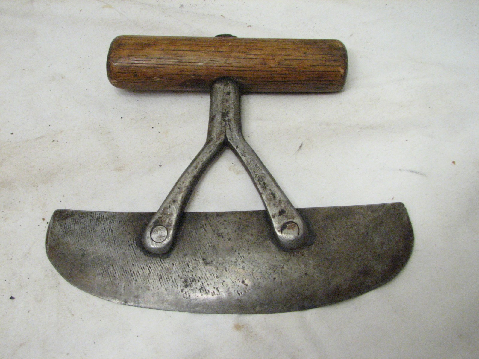 Lot Antique Hand Forged Butcher's Tools Cleaver Knife Food Chopper ...