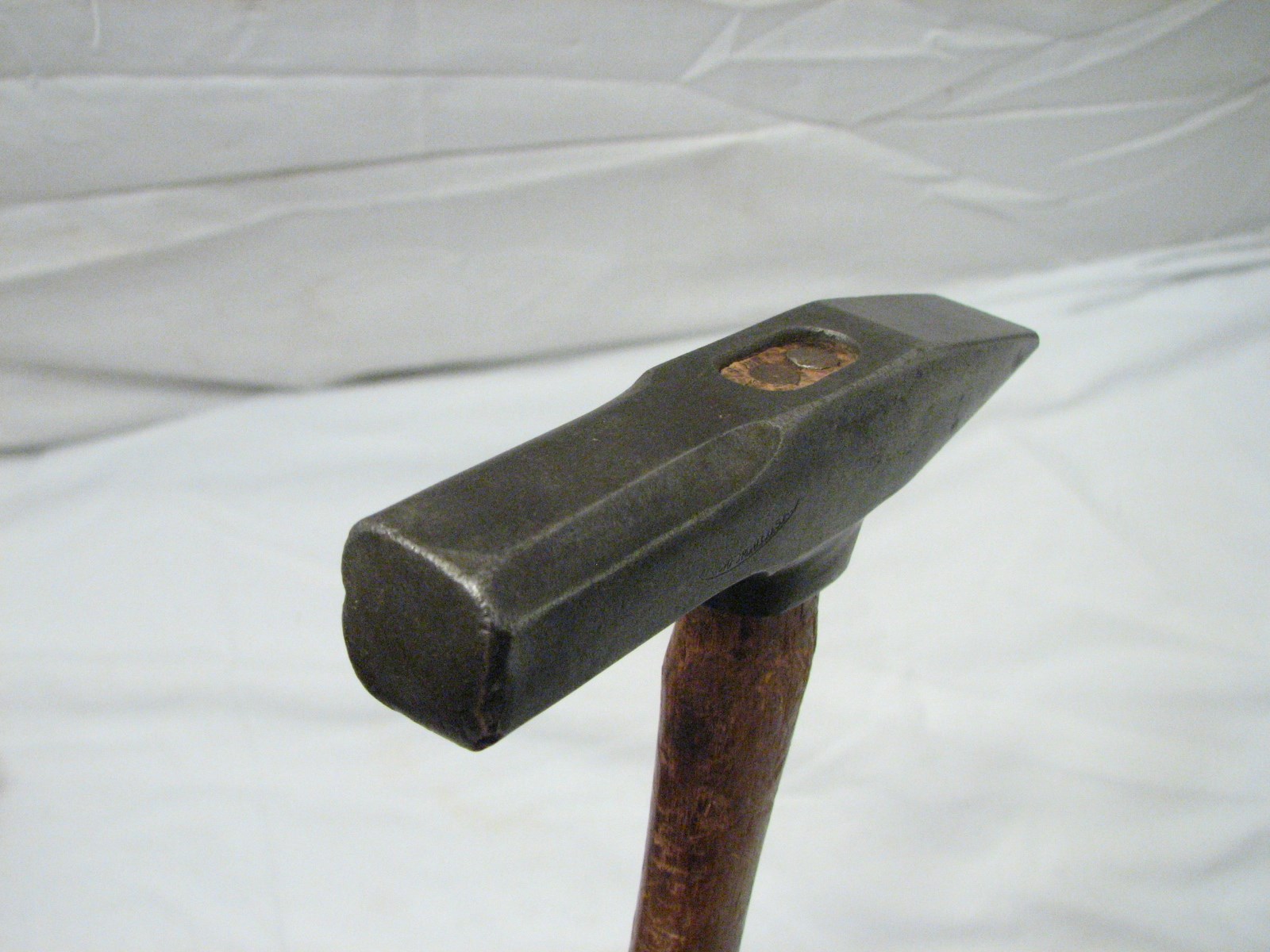 Unique Antique Riveting Hammer w/Collar Woodworking Tool Rockford Ill ...