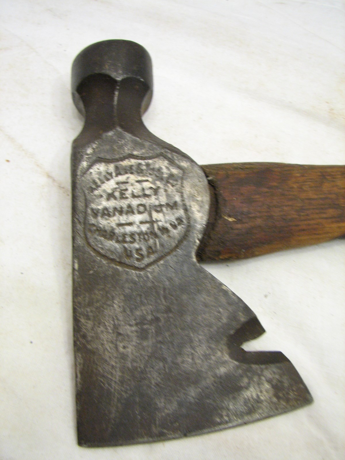 Vintage Kelly Axe & Tool Works Camp Hatchet Hammer Axe True Temper | eBay