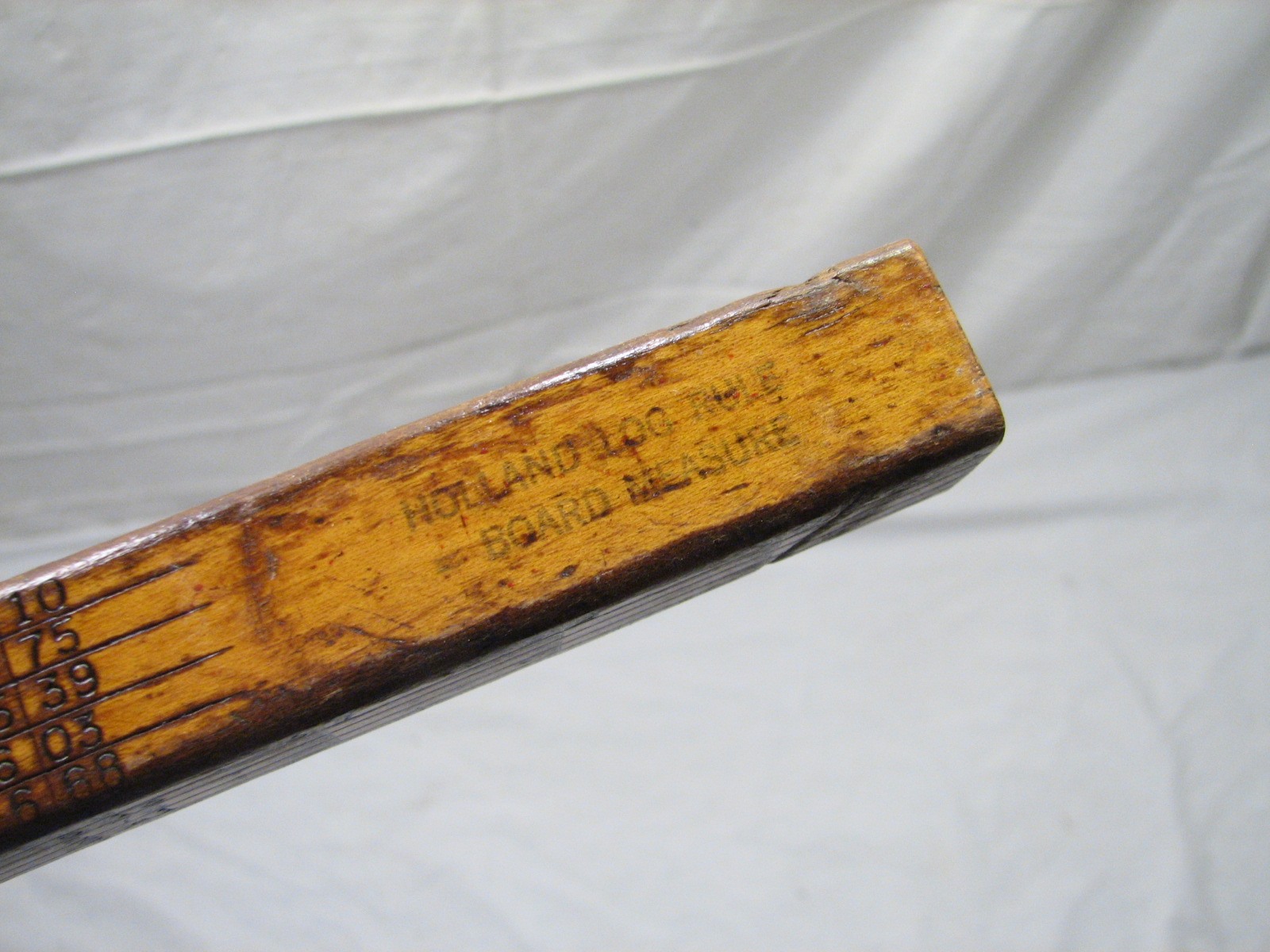 Vintage Wood Yard Stick, Ruler, HOLLAND FURNITURE, Ann Arbor, 36 Scale, VGC