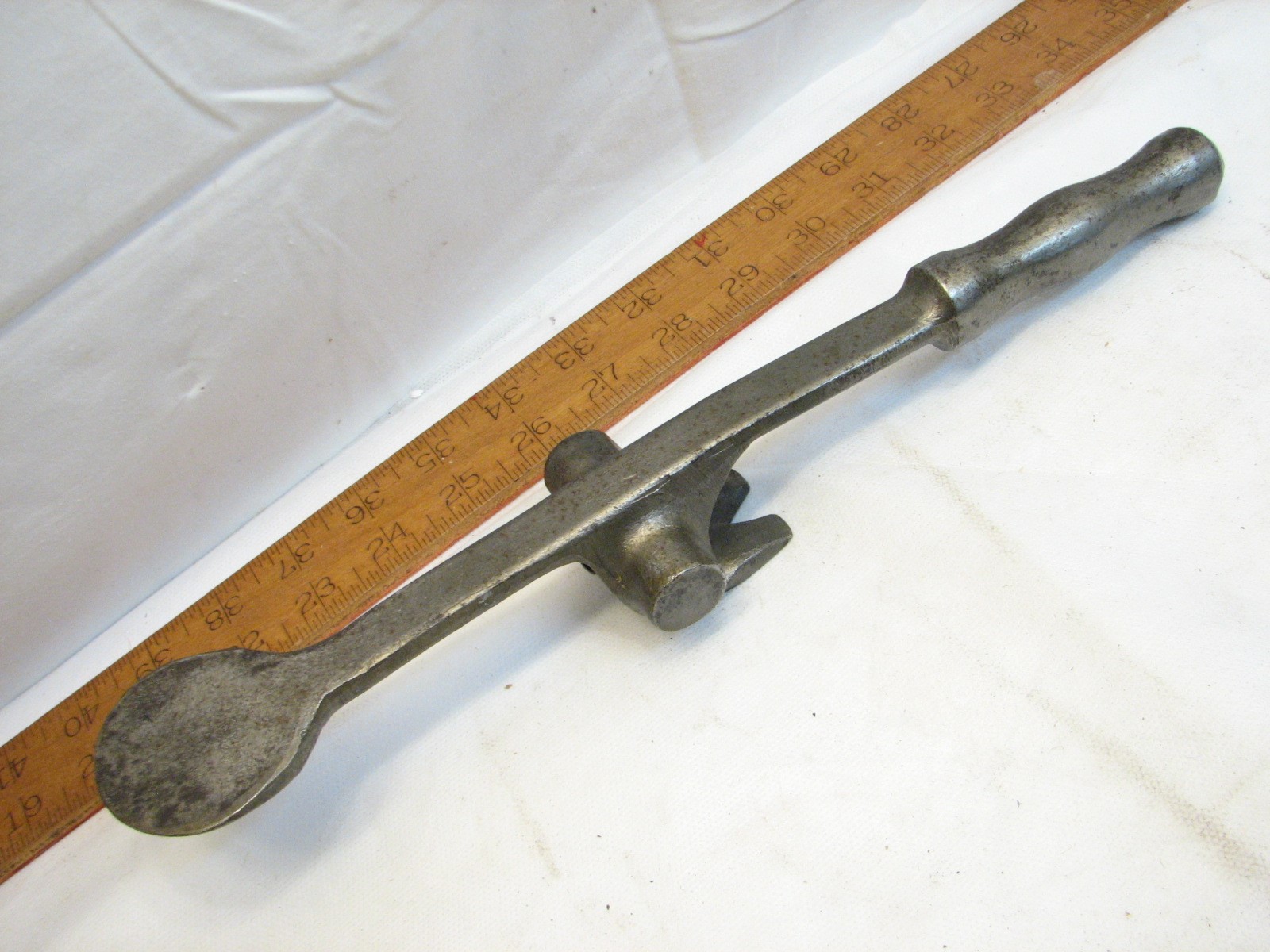 Antique Unusual Crate Opening Tool Hammer Claw Pry Bar | eBay