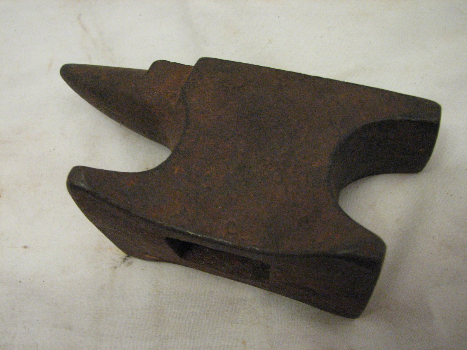 Antique Small Blacksmith Tinsmith Forming Anvil Hardy Hole Tool | eBay